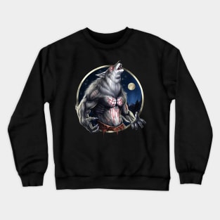 Howling Werewolf Crewneck Sweatshirt